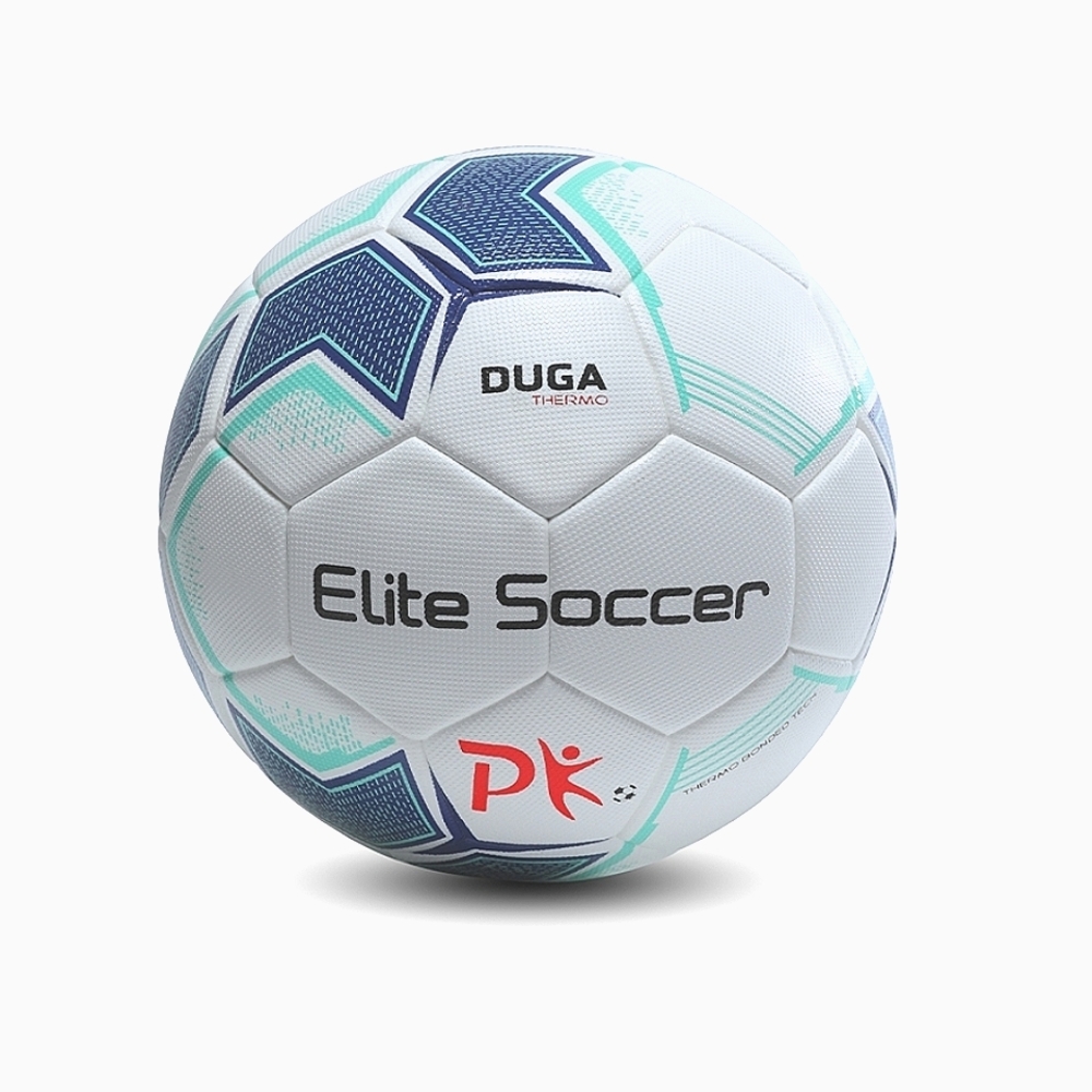 Soccer Ball | PK Duga Size-5 Match Ball with Thermo Bonded Seamless Construction